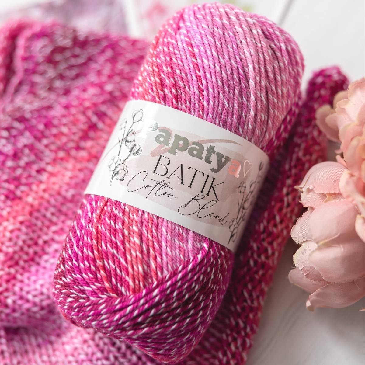 Papatya Batik Cotton Blend DK 100G (PACK OF 5)