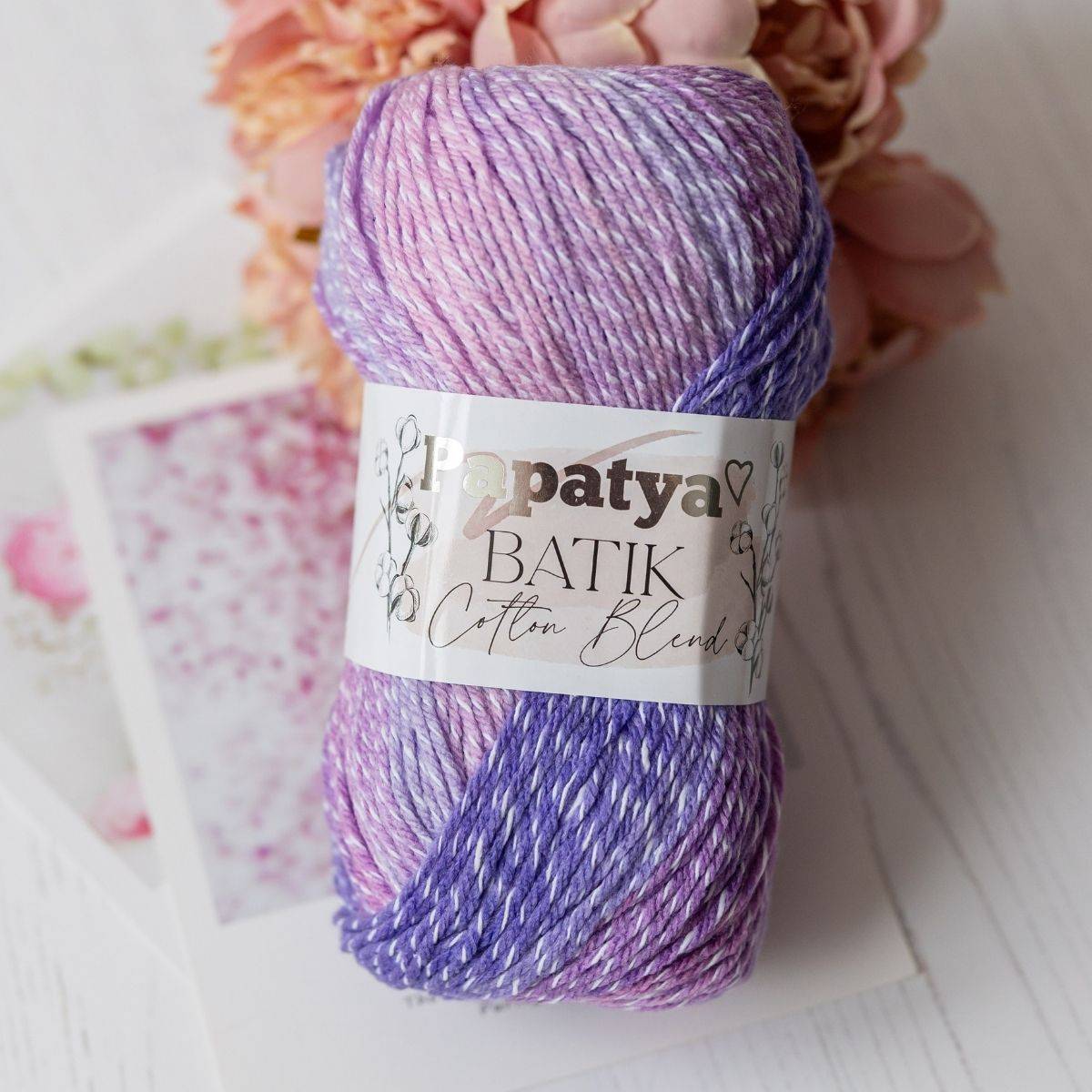 Papatya Batik Cotton Blend DK 100G (PACK OF 5)