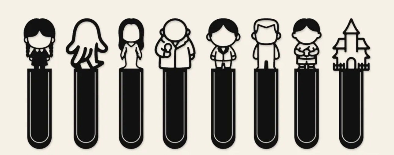 8x Page Clip Bookmarks