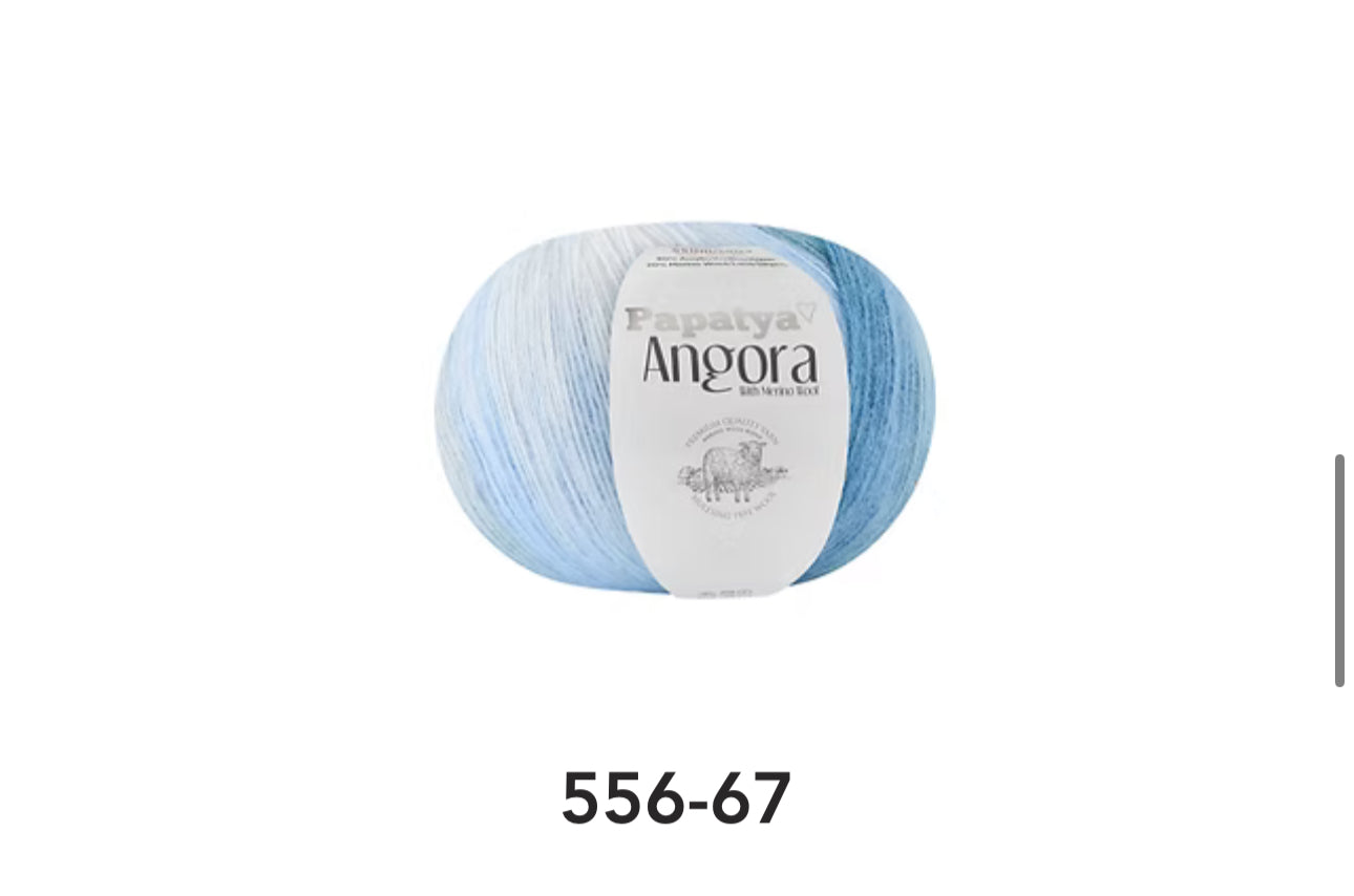 Angora Merino Quality Wool 100G