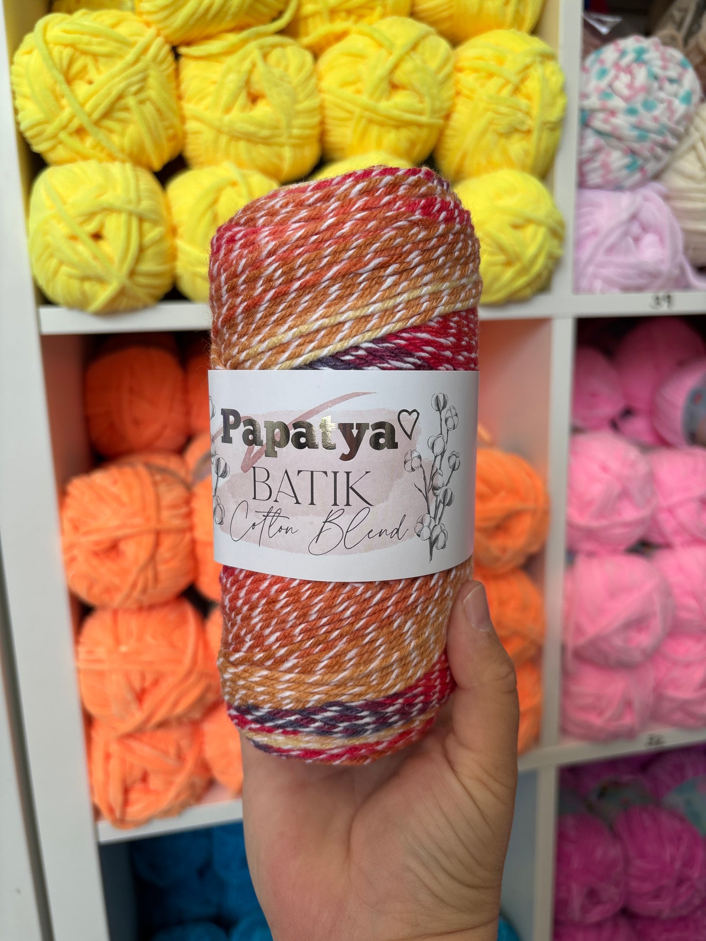 Papatya Batik Cotton Blend DK 100G (PACK OF 5)