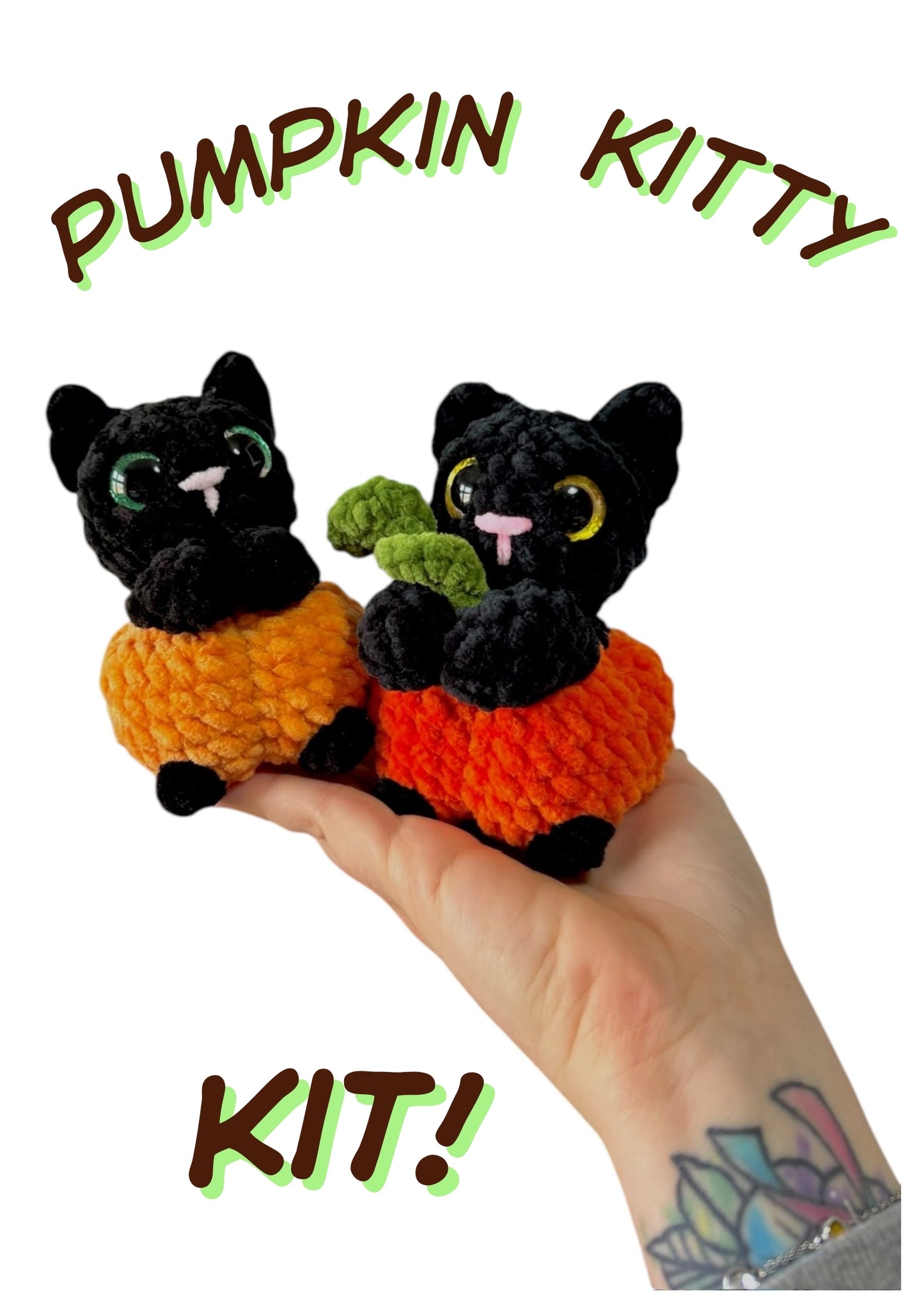 Kitty Pumpkin Amigurumi Kit