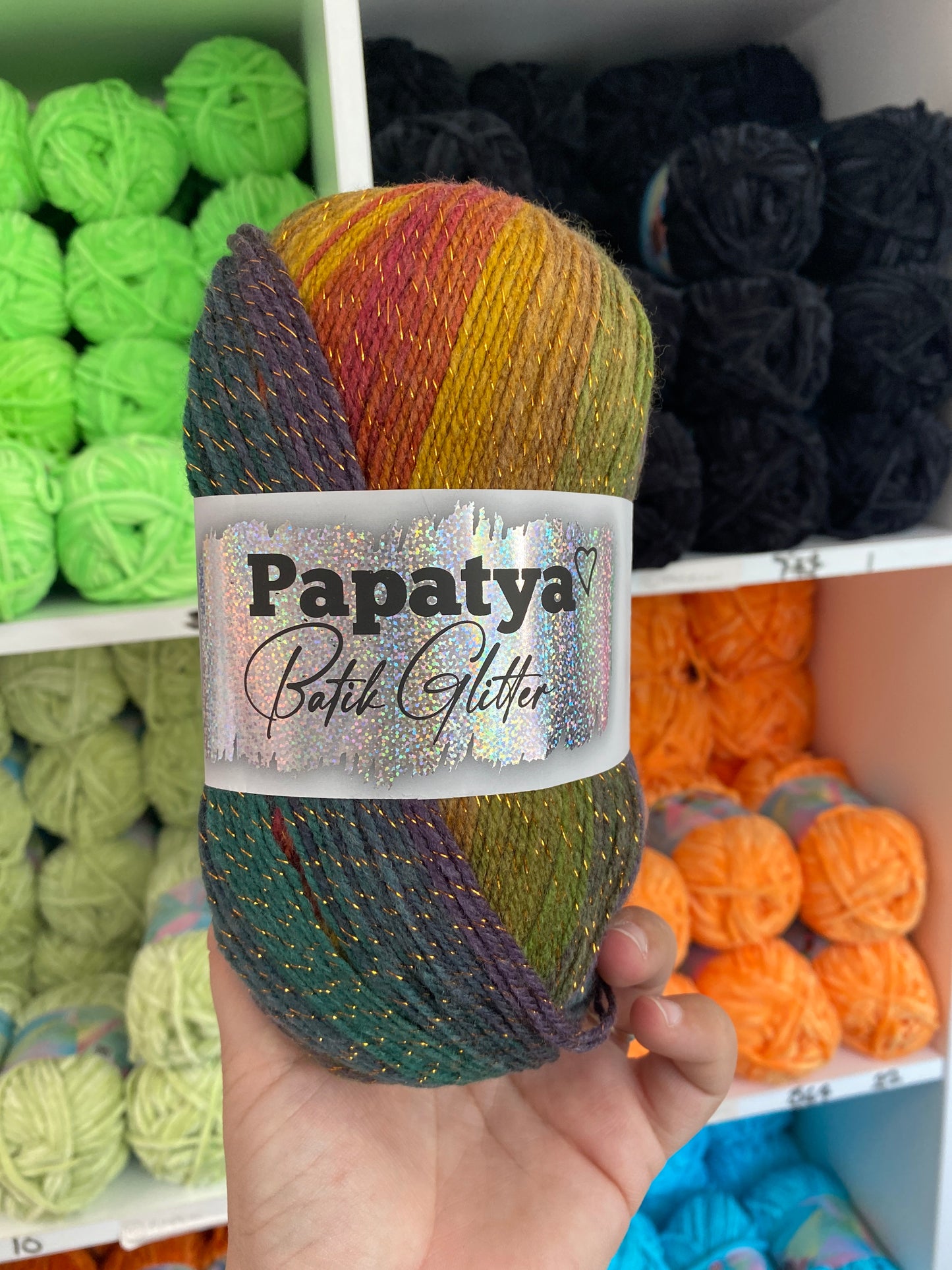 Papatya Batik Glitter DK 100G (PACK OF 5)