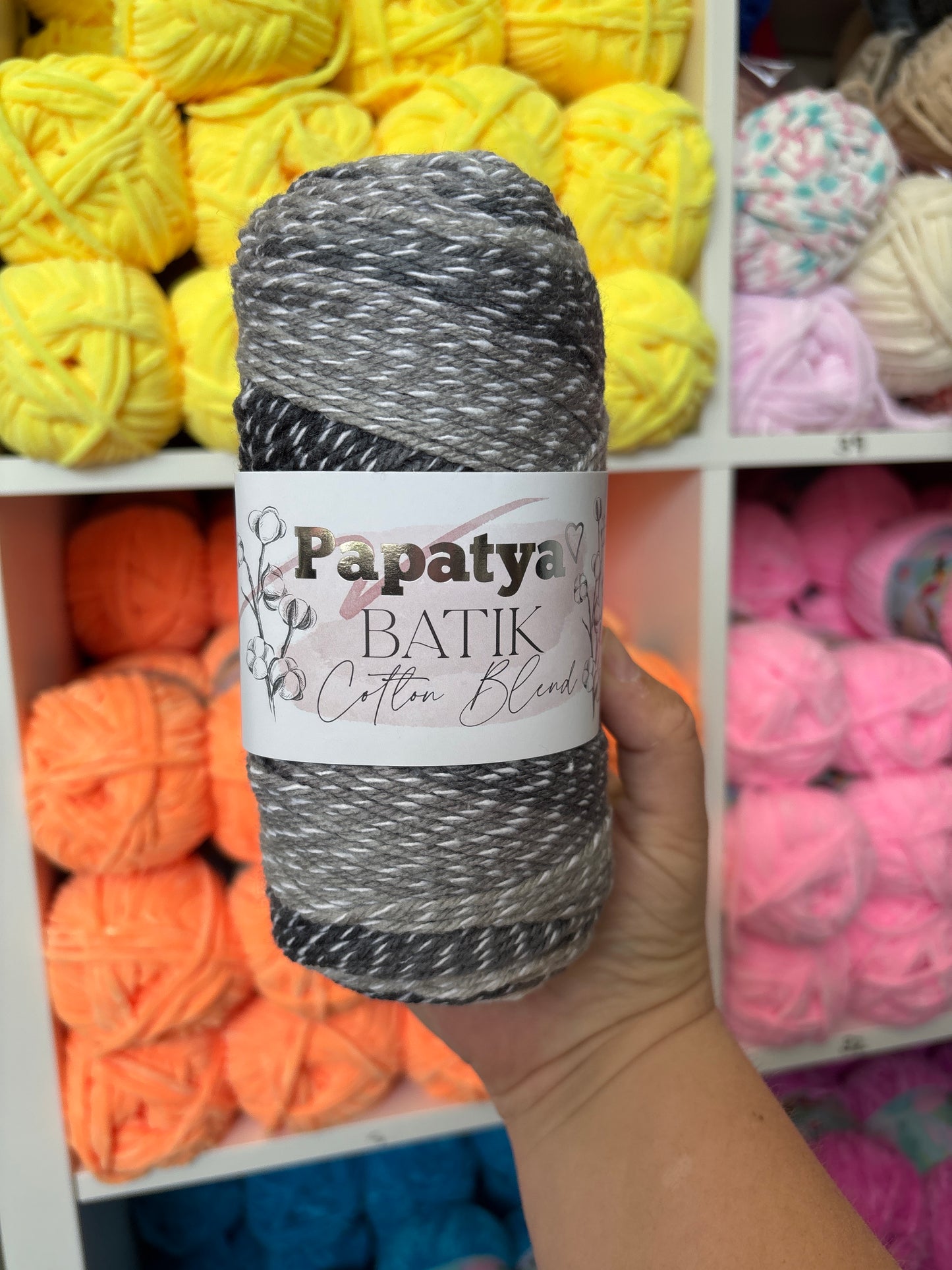 Papatya Batik Cotton Blend DK 100G