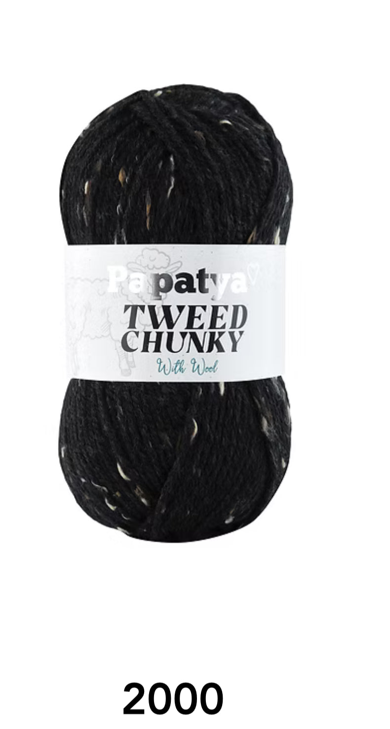 Papatya Chunky Tweed 100G (PACK of 5)