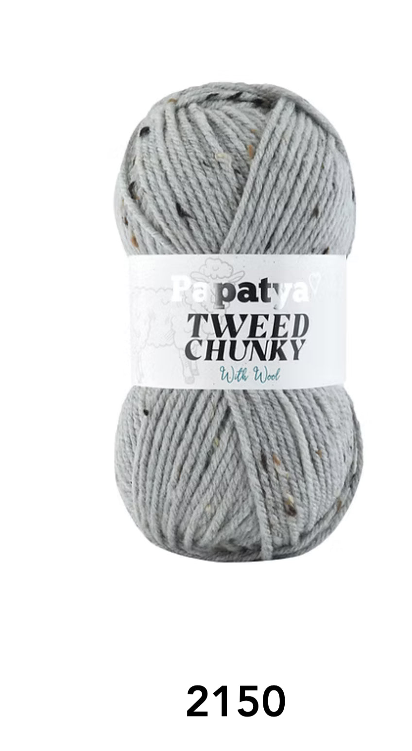 Papatya Chunky Tweed 100G (PACK of 5)