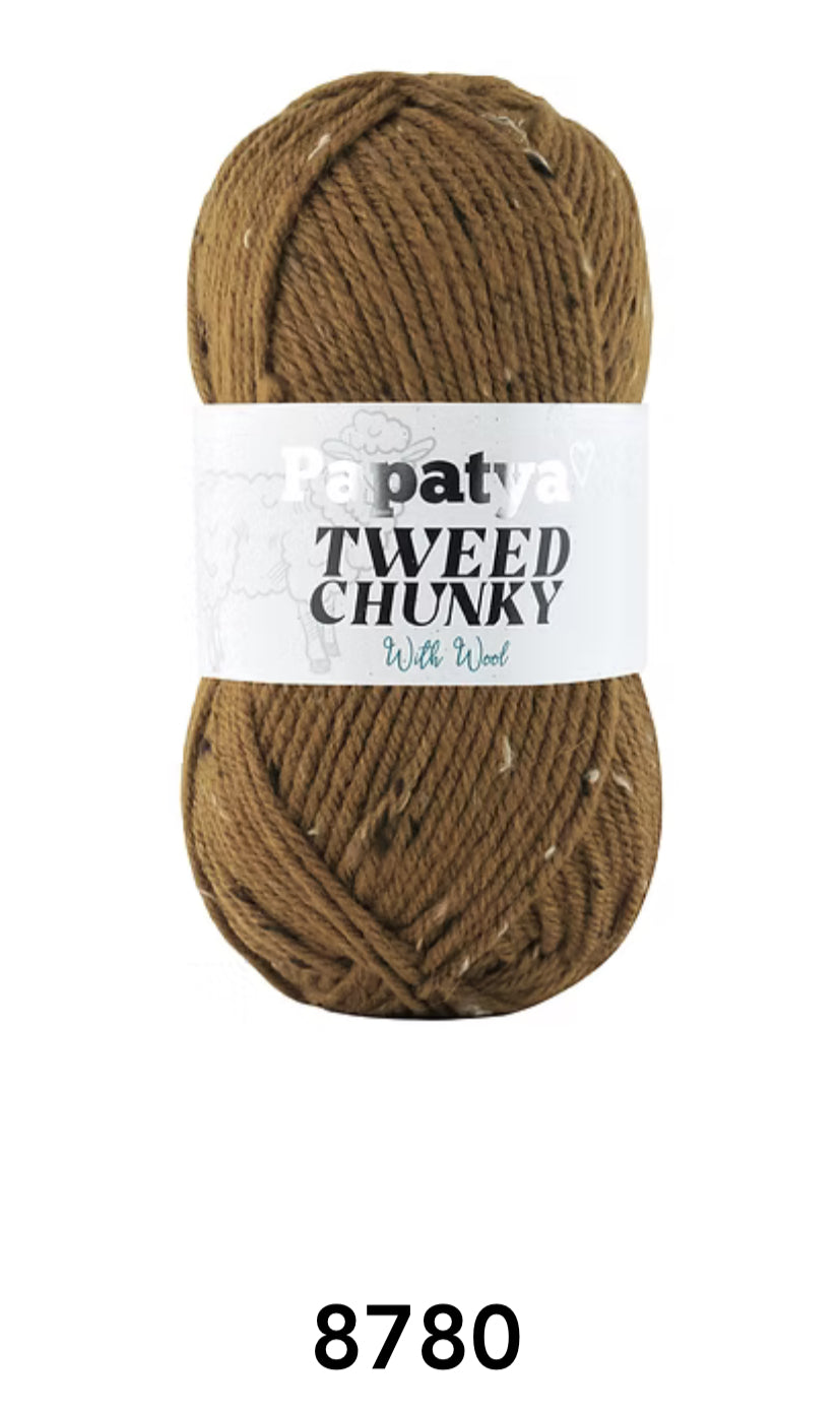 Papatya Chunky Tweed 100G (PACK of 5)