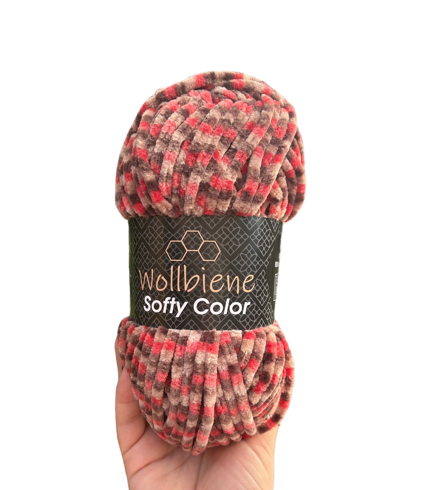 Wollbiene Multicolour Chenille 100G