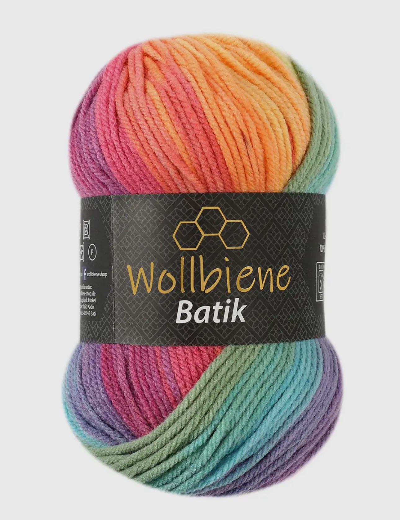 Wollbiene Batik Aran 100G