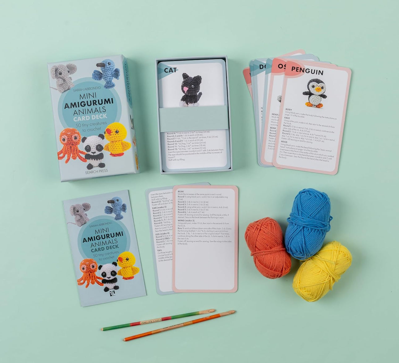 Amigurumi Animals Card Deck