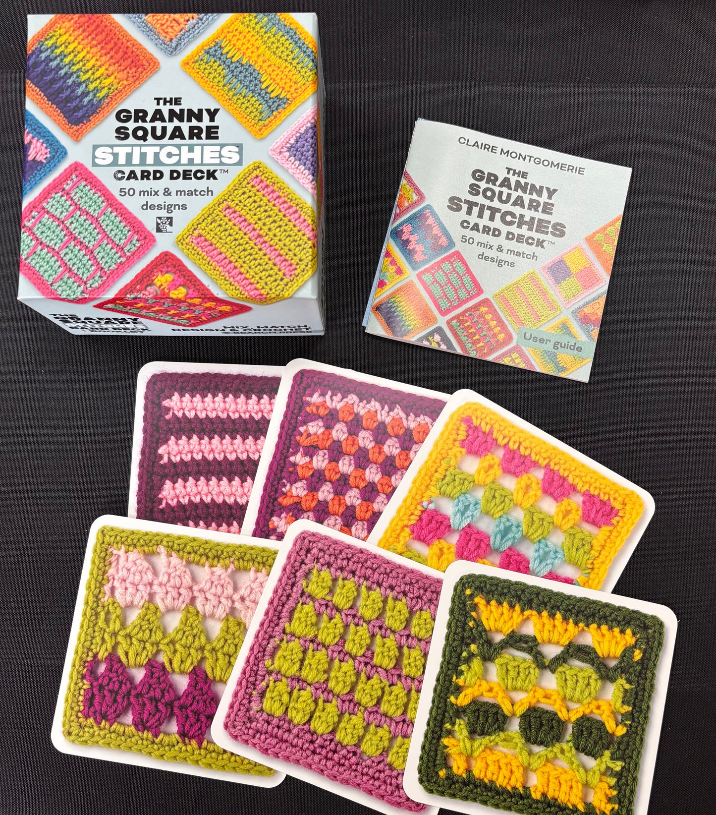NEW! The Granny Square Stitches Card Deck