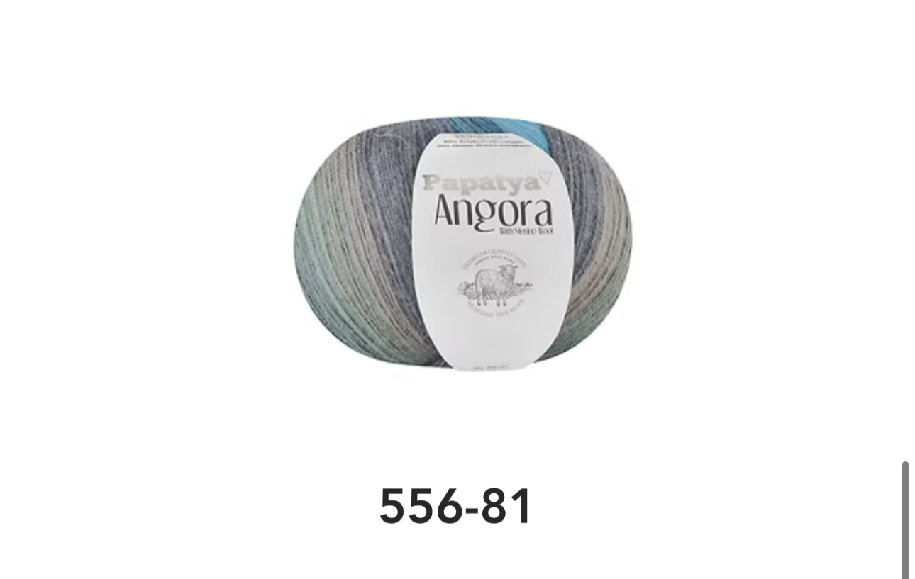 Angora Merino Quality Wool 100G