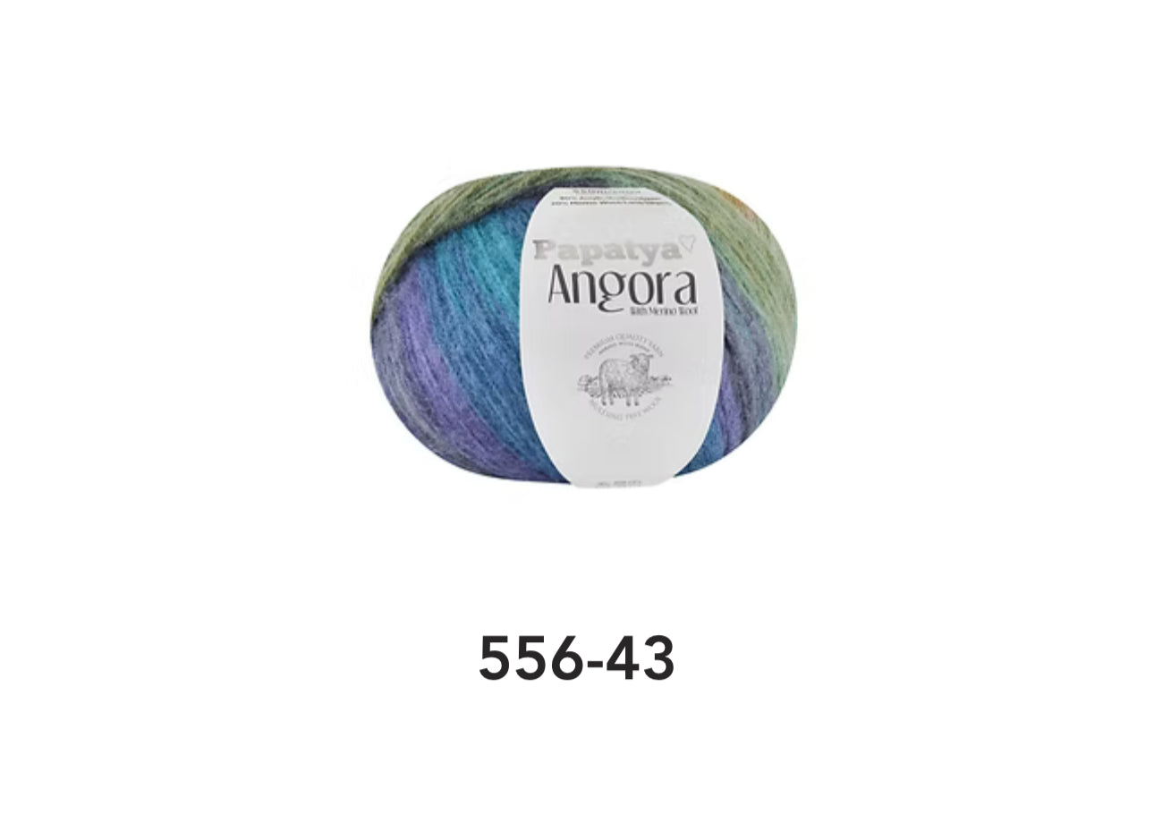 Angora Merino Quality Wool 100G