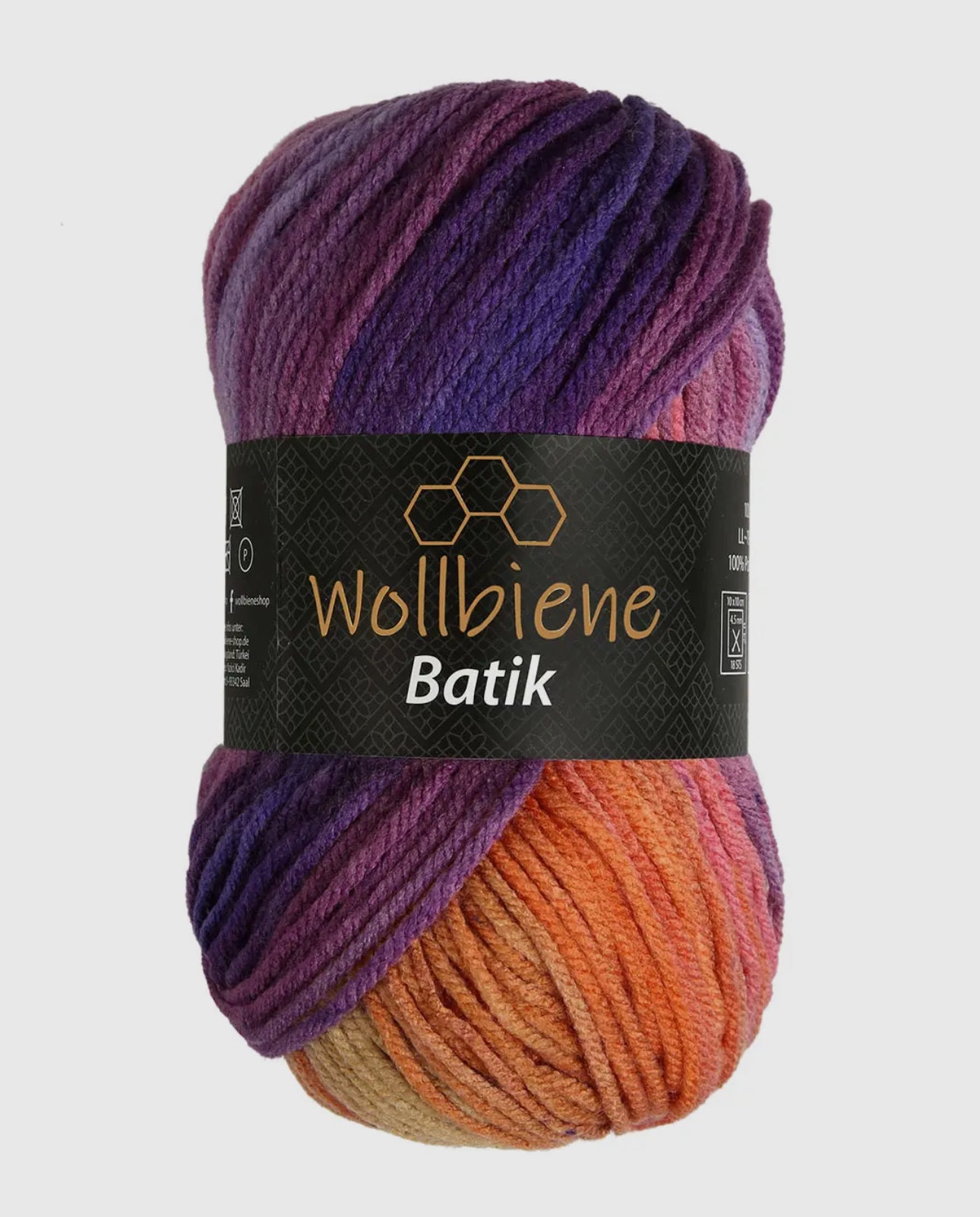 Wollbiene Batik Aran 100G