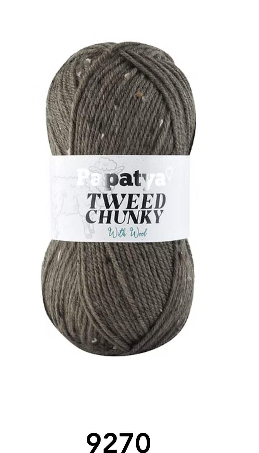 Papatya Chunky Tweed 100G (PACK of 5)