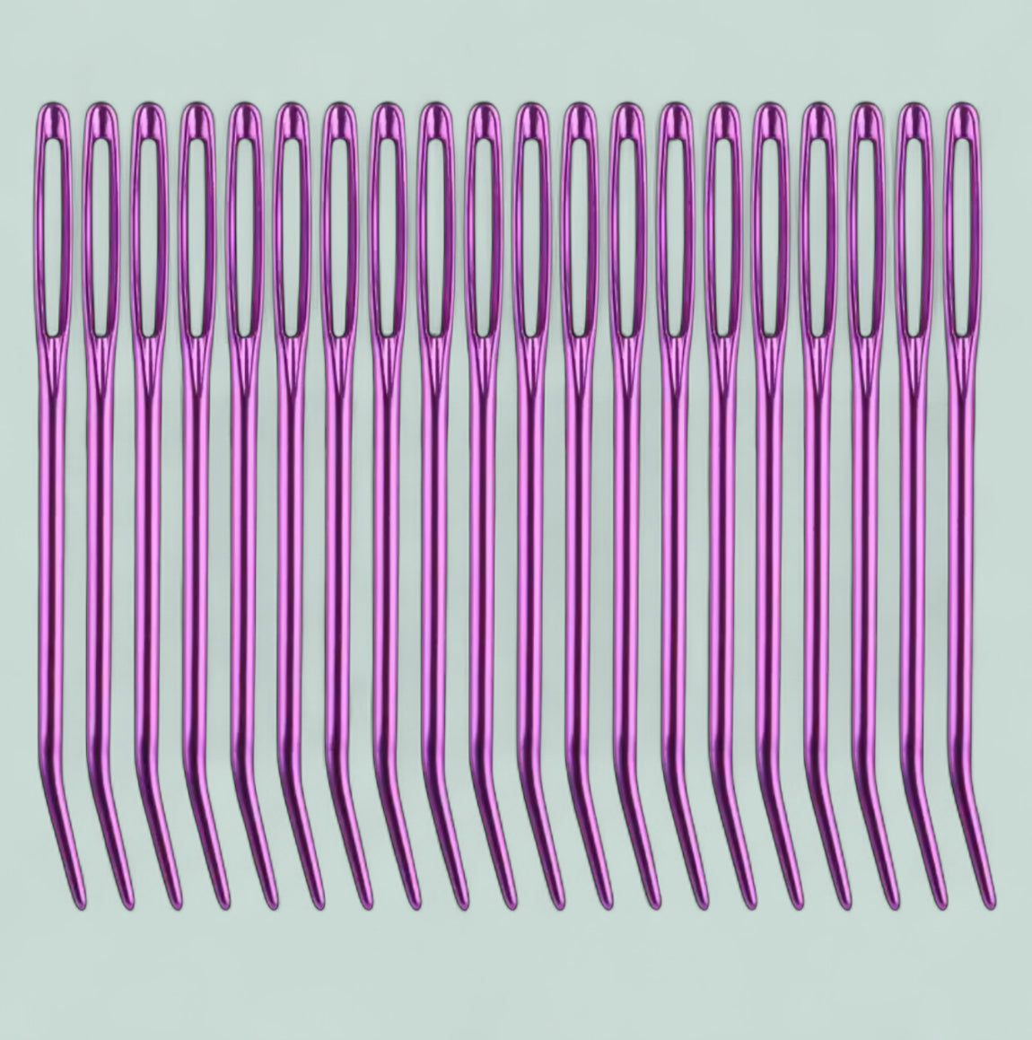 Large curved darning needle