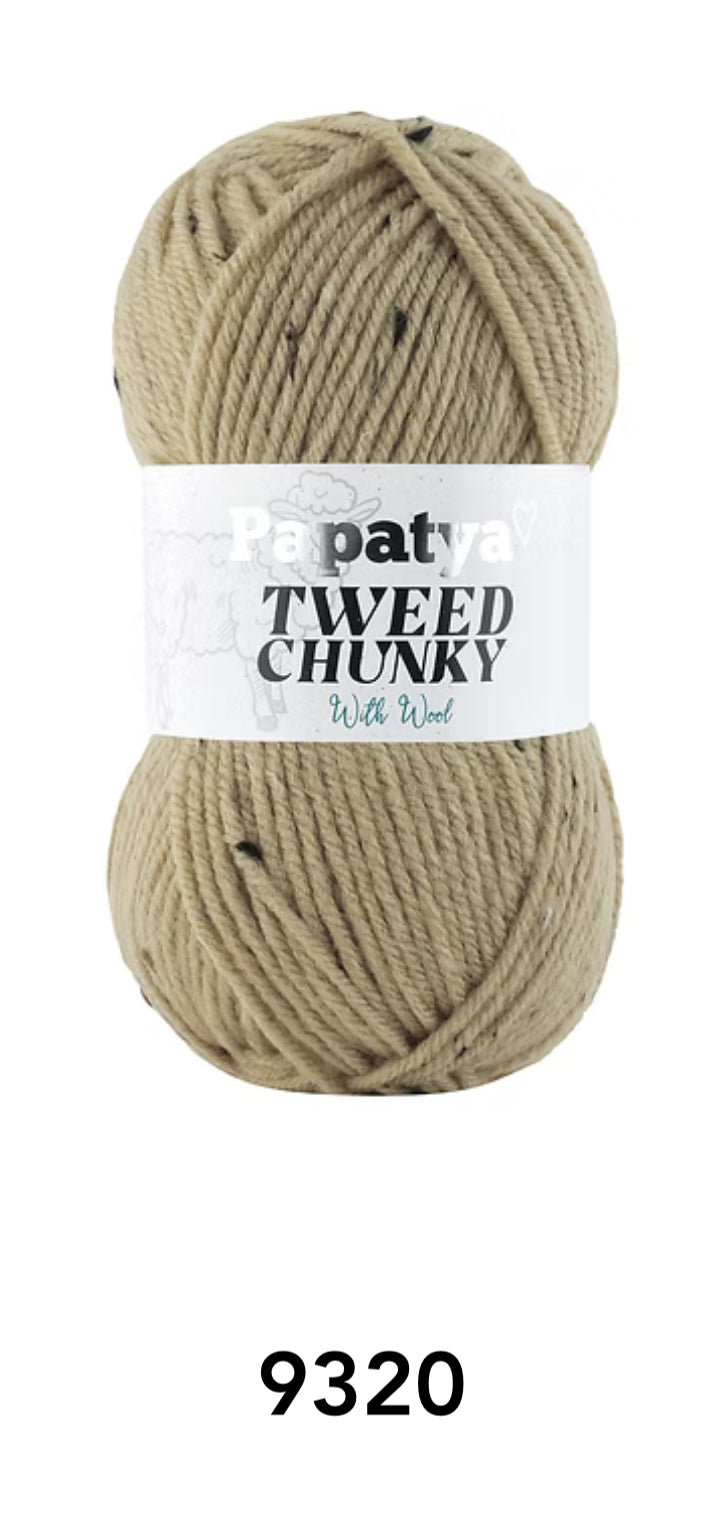 Papatya Chunky Tweed 100G (PACK of 5)