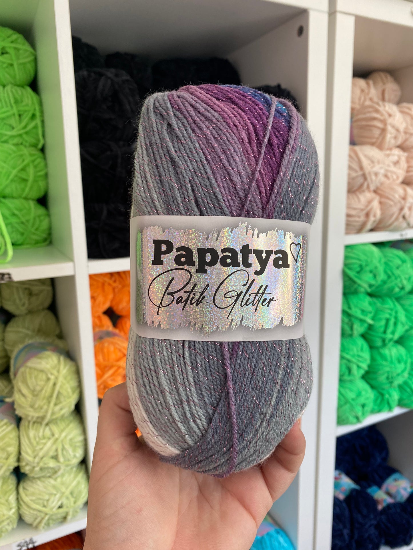 Papatya Batik Glitter DK 100G (PACK OF 5)