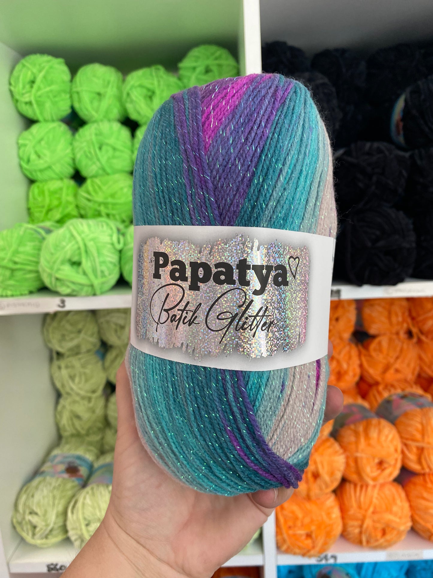 Papatya Batik Glitter DK 100G (PACK OF 5)