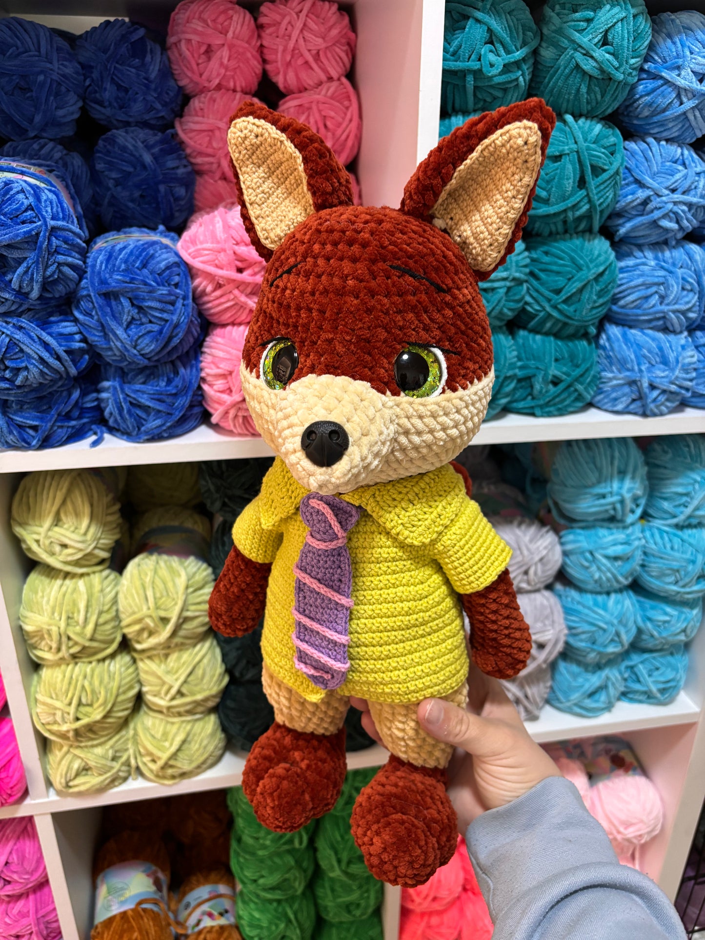Nick- Sly Fox Kit PRE-ORDER (DOES NOT INCLUDE PATTERN OR STUFFING)