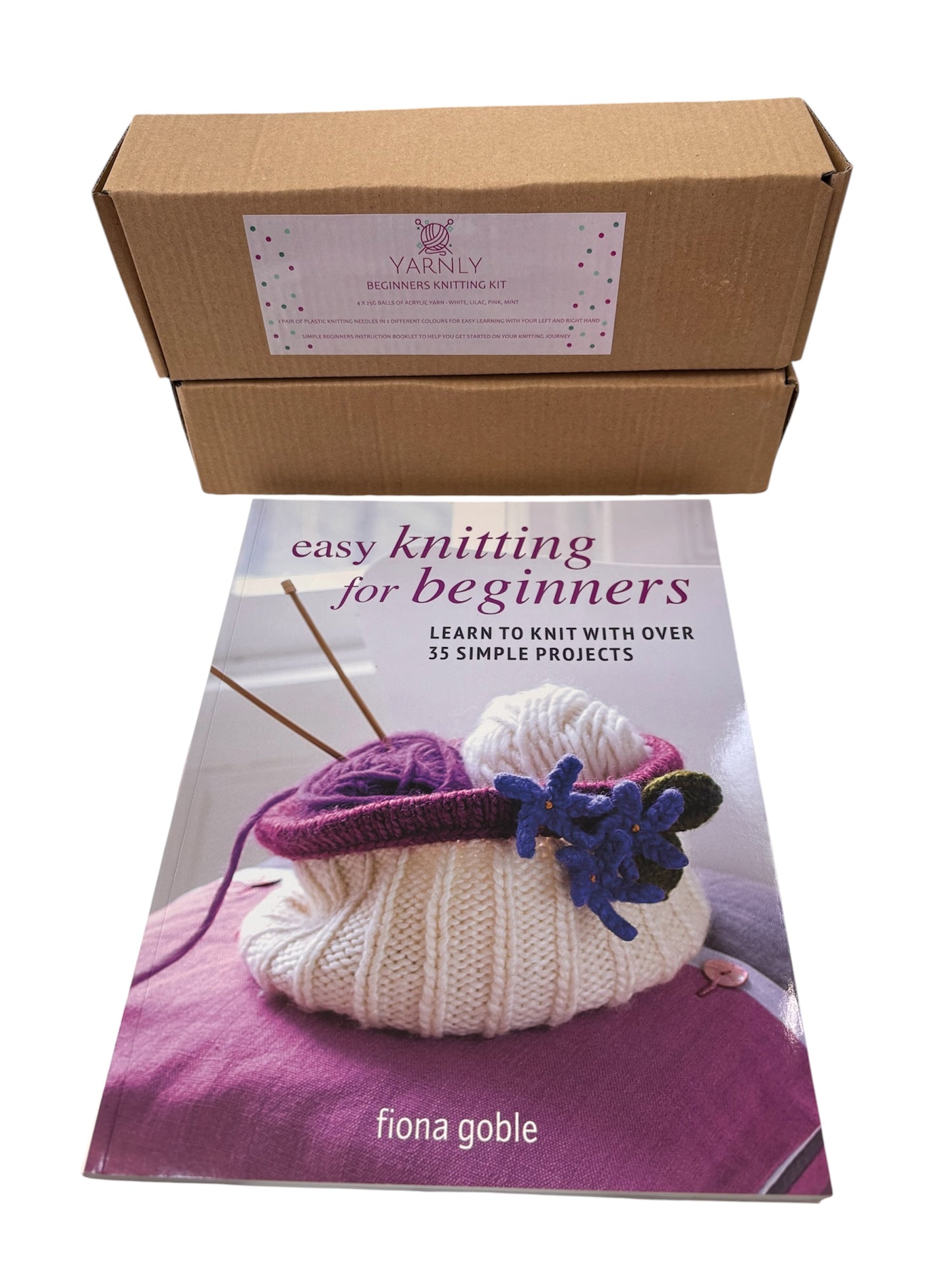 Beginners kit & Book for knitting
