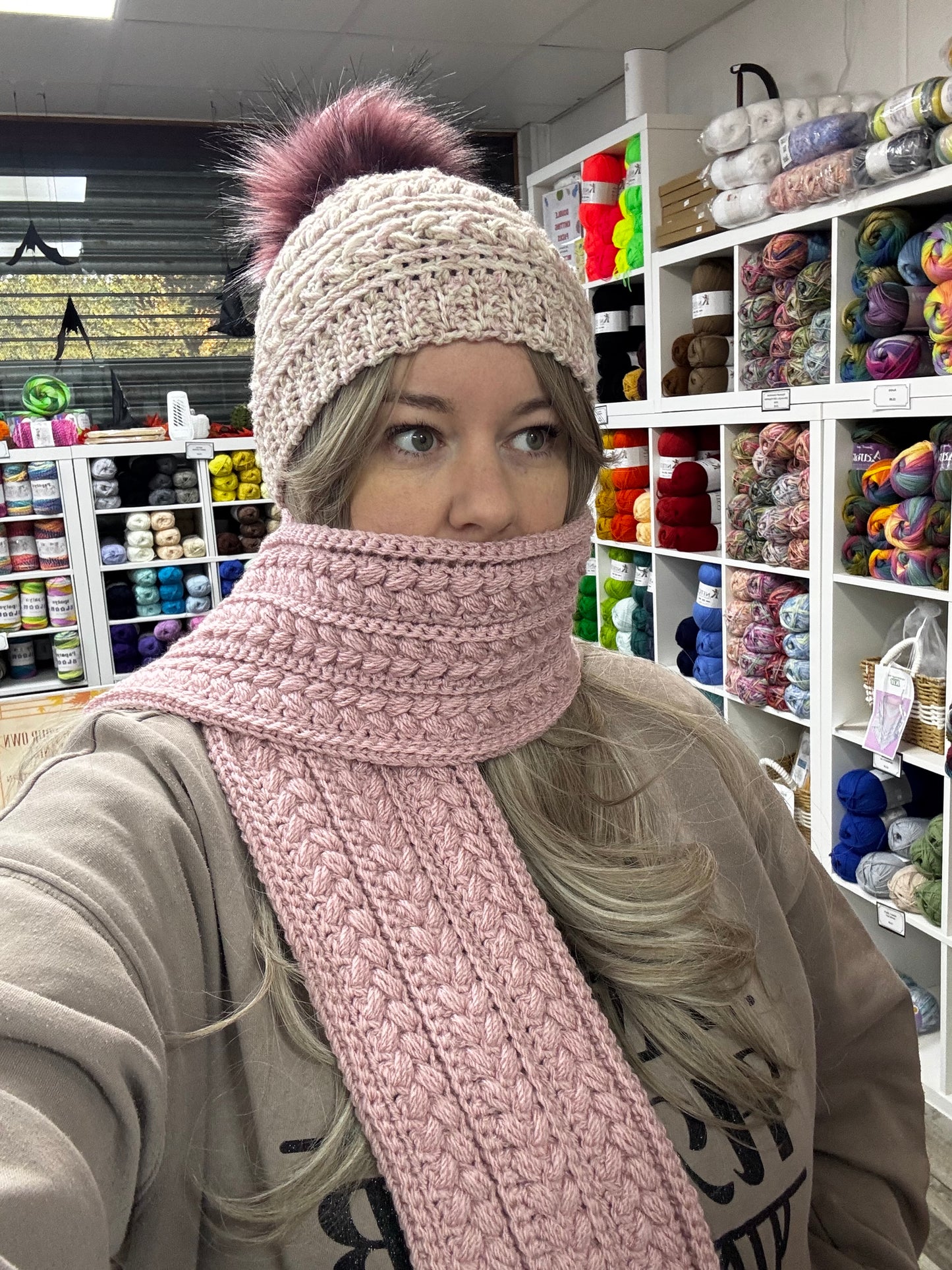 CROCHET PATTERN: The Bubble Scarf