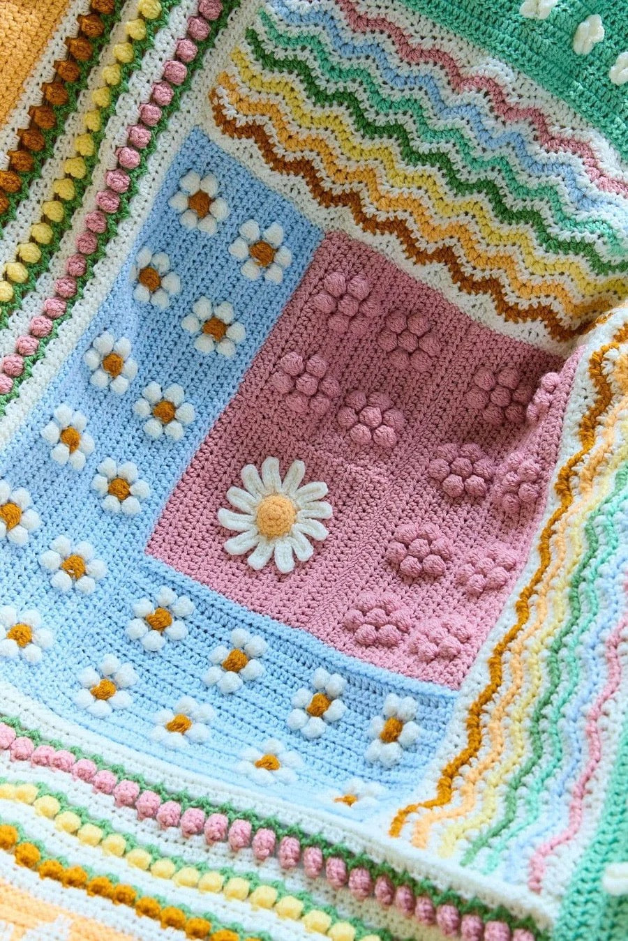 Sirdar Blossom & Buds Blanket - CAL Yarn Pack crochet