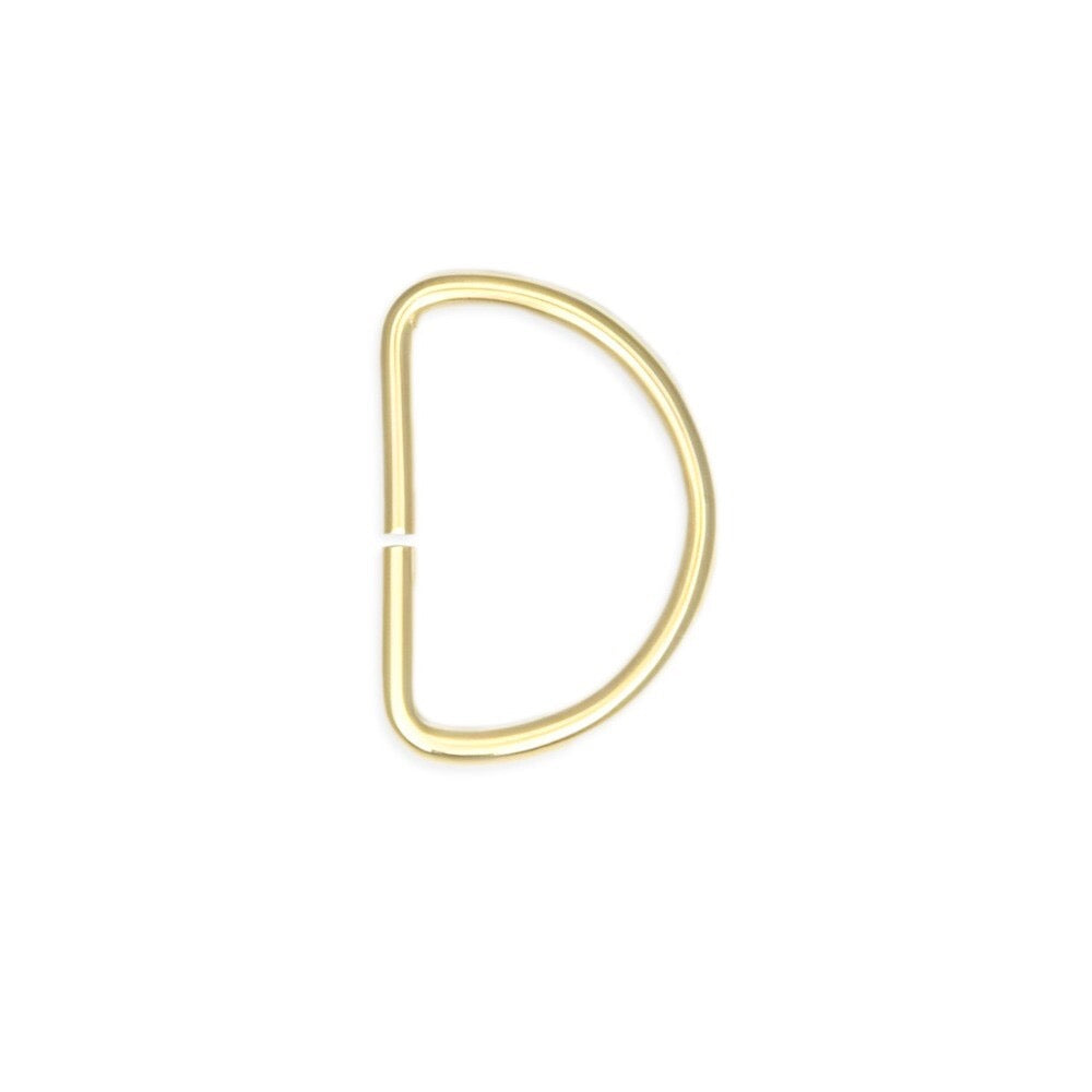Gold 16mm D Rings