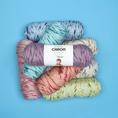 Caron Simply Soft Aran 1x 141G Speckle