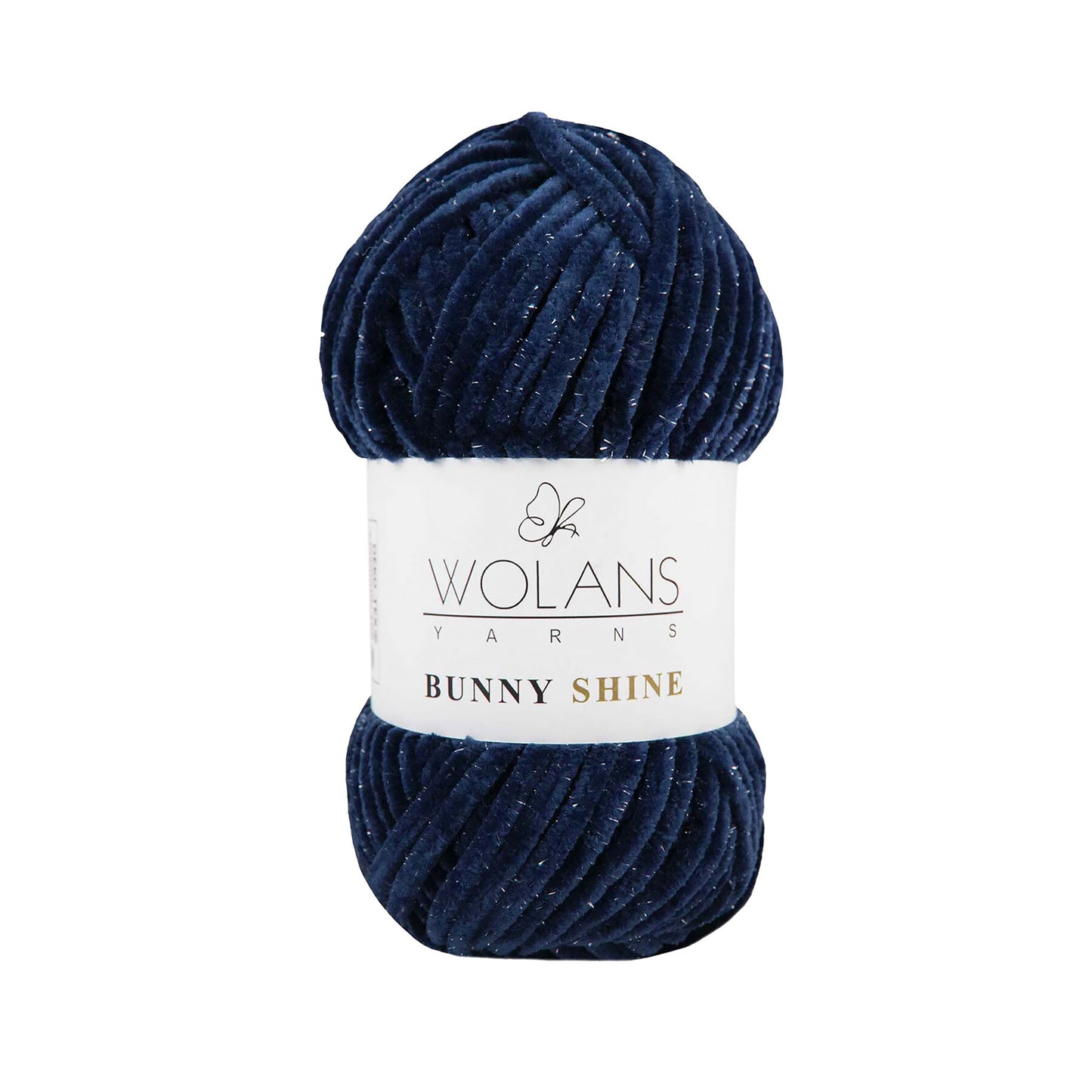 Wolans Bunny Shine Chenille Yarn 100G
