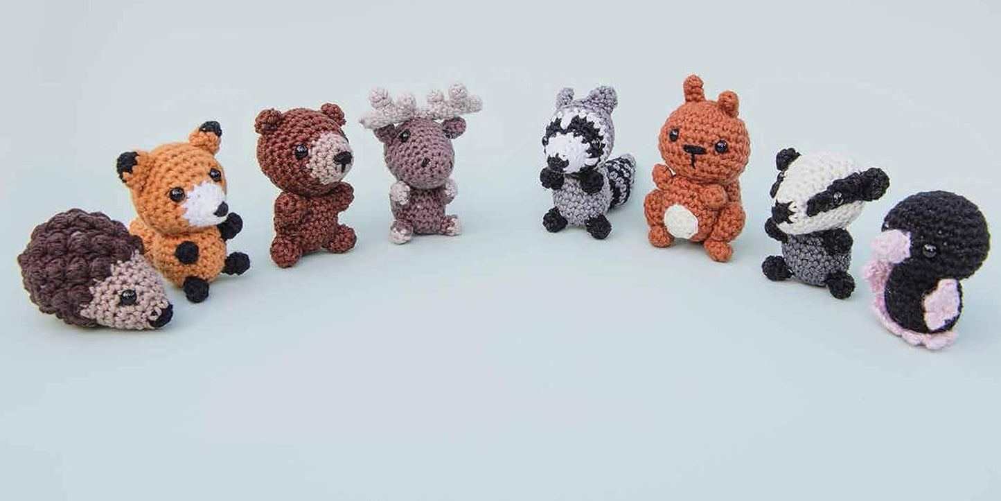 Mini Amigurumi Animals Book