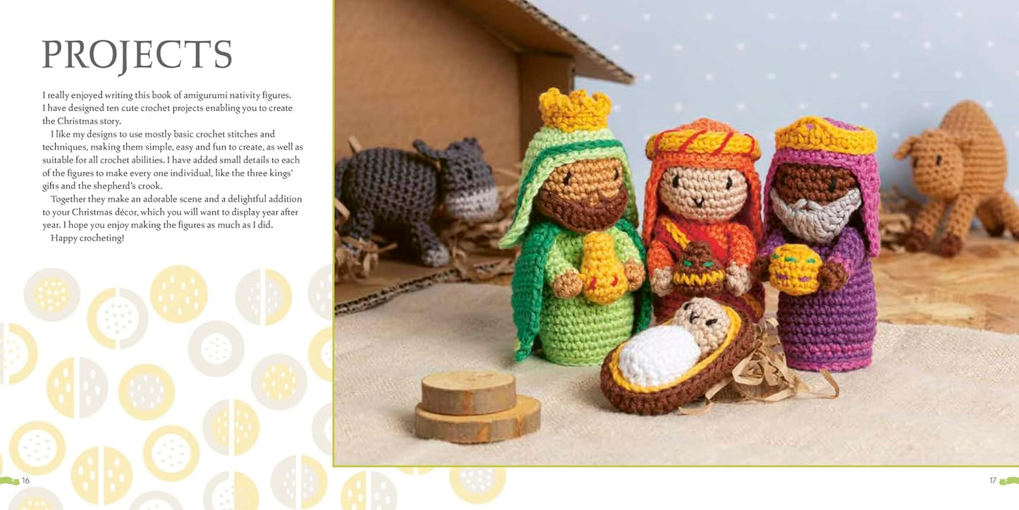 Mini Amigurumi Nativity Hardback Book