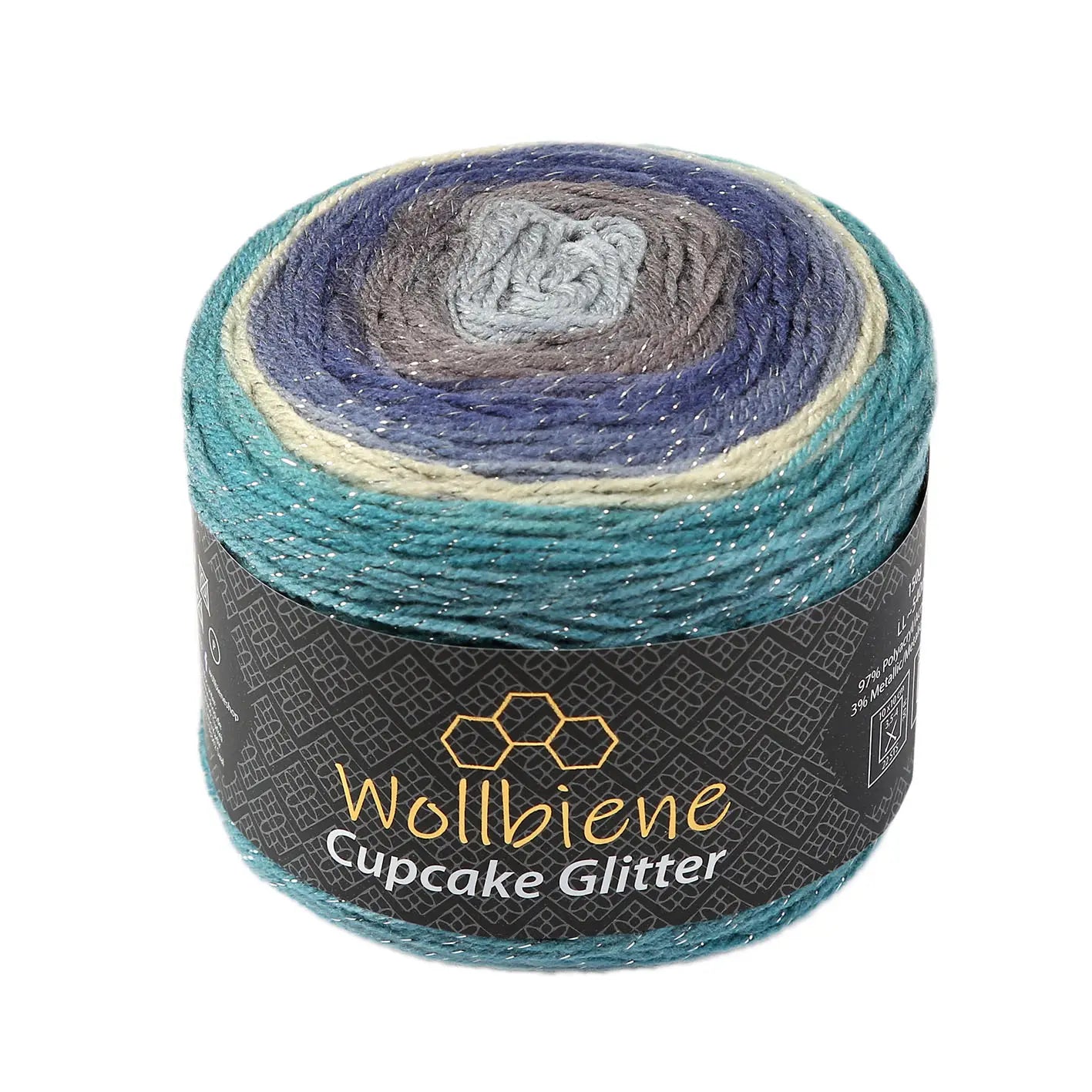 3x Glitter Cake 150G Aran (PACK OF 3)