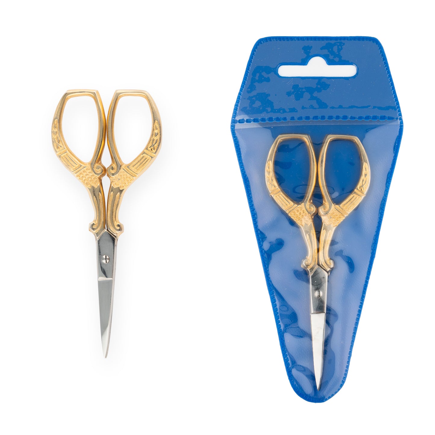 Gilt Floral Embroidery Scissors
