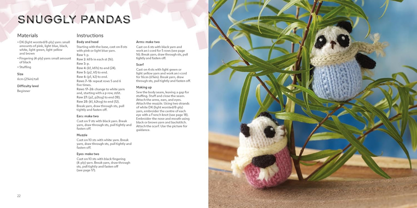 Knit Mini Toys Hardback Book