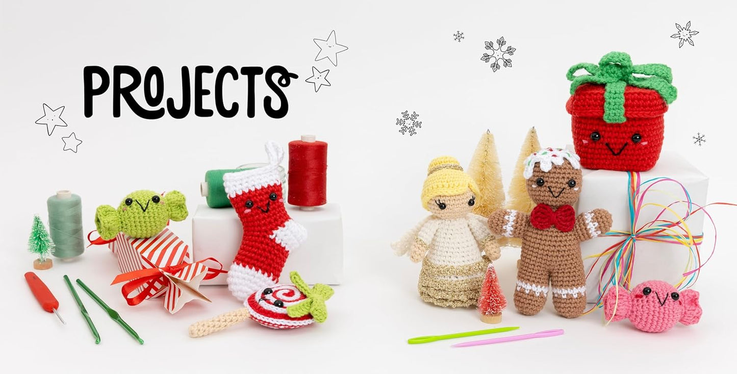 Kawaii Crochet Christmas Book
