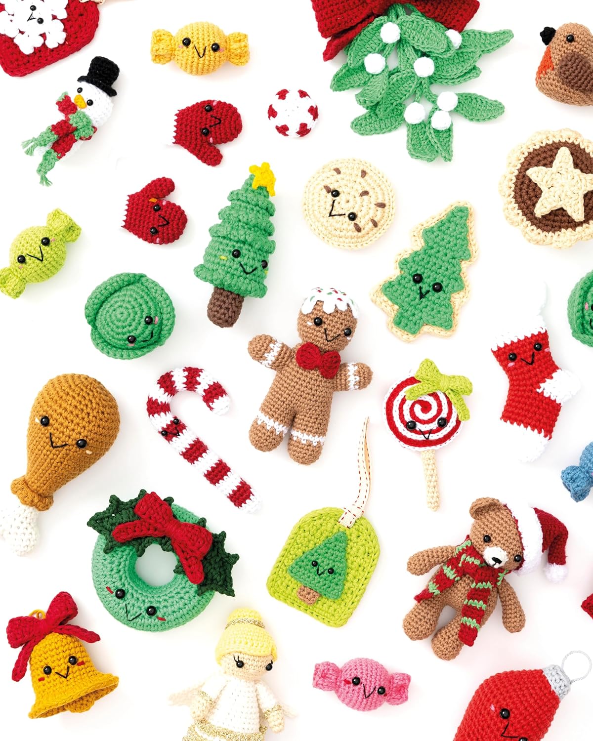 Kawaii Crochet Christmas Book