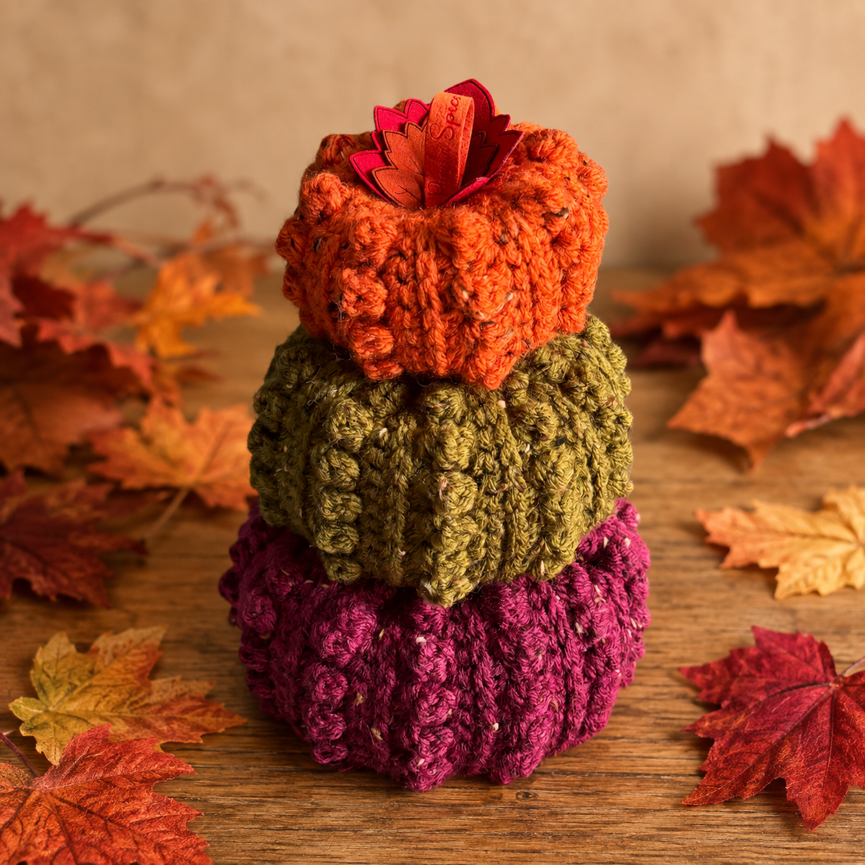 CROCHET PATTERN: The Three Stem-igos