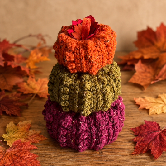 CROCHET PATTERN: The Three Stem-igos