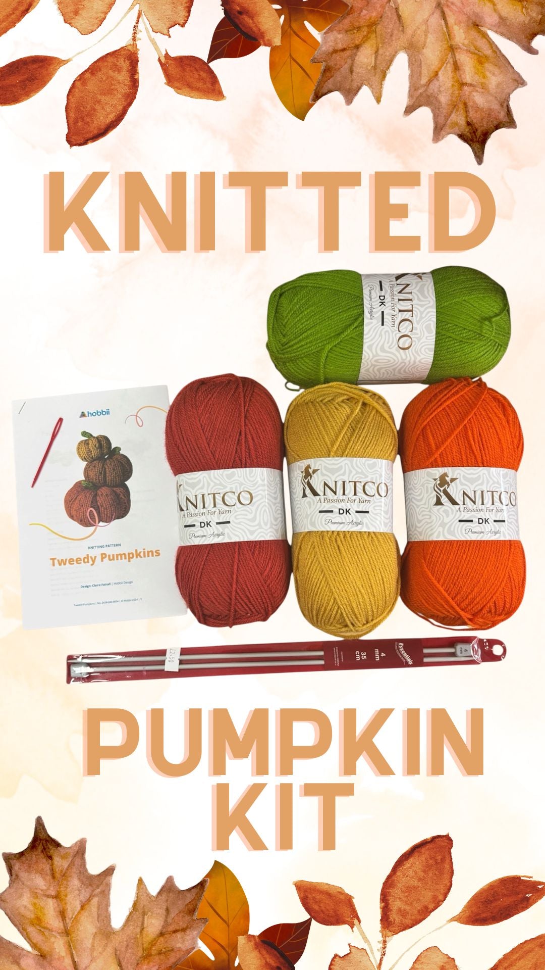 Knitted Pumpkin Kit