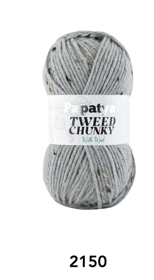 Papatya Chunky Tweed 100G (PACK of 5)
