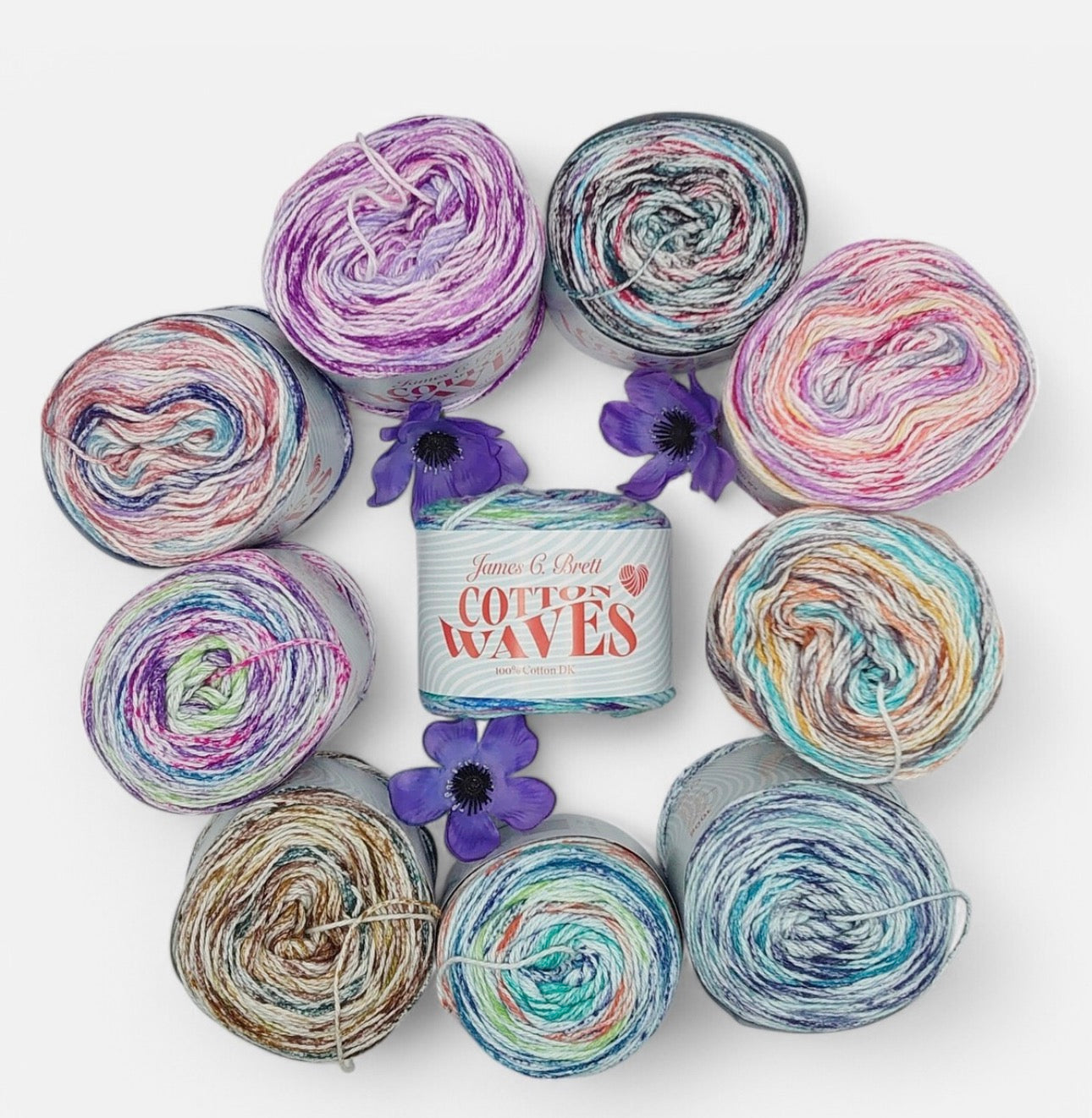 Cotton Waves DK 100G James C Brett
