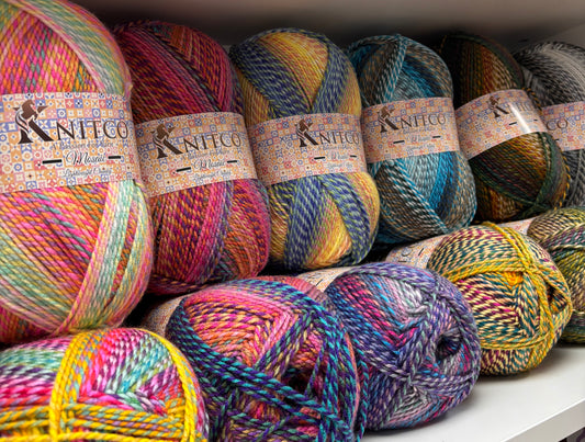 KnitCo Mosaic Aran/Lightweight Chunky