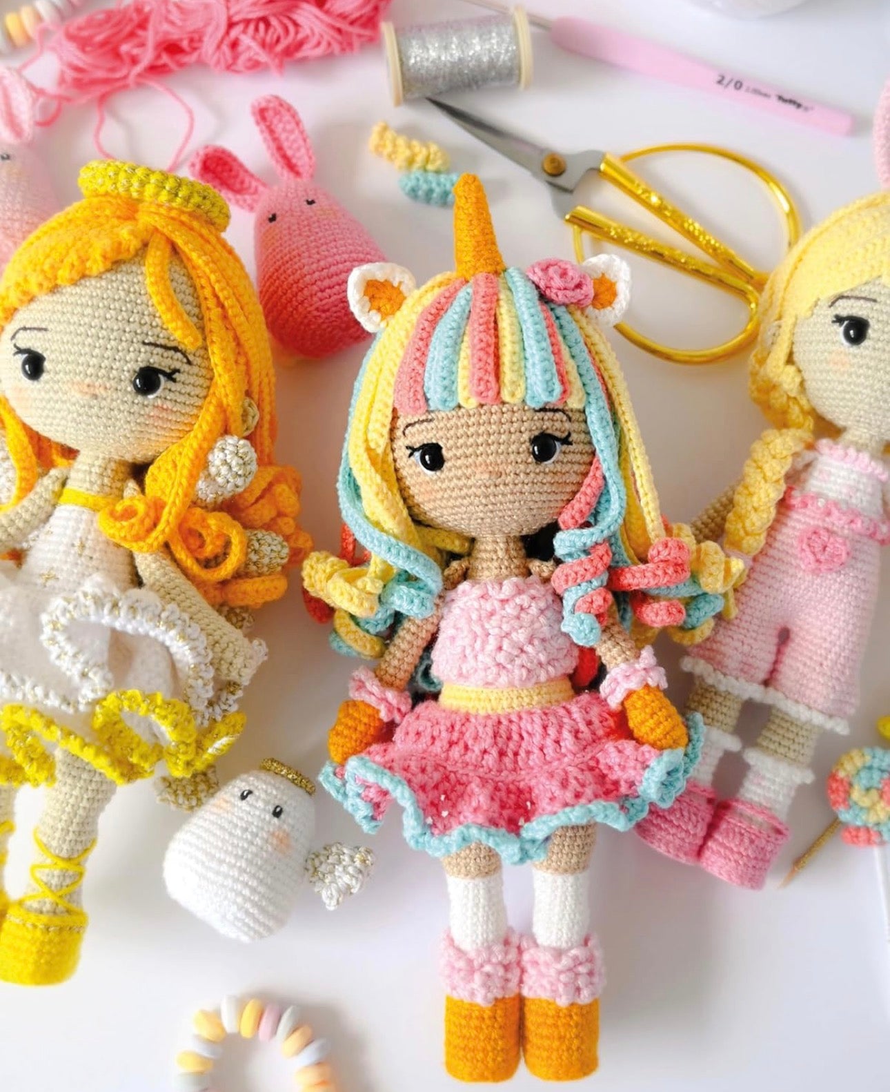 Kawaii Crochet Dolls Kits