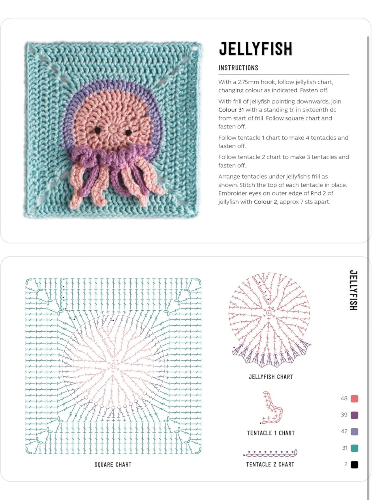 3D Granny Square Card Deck
