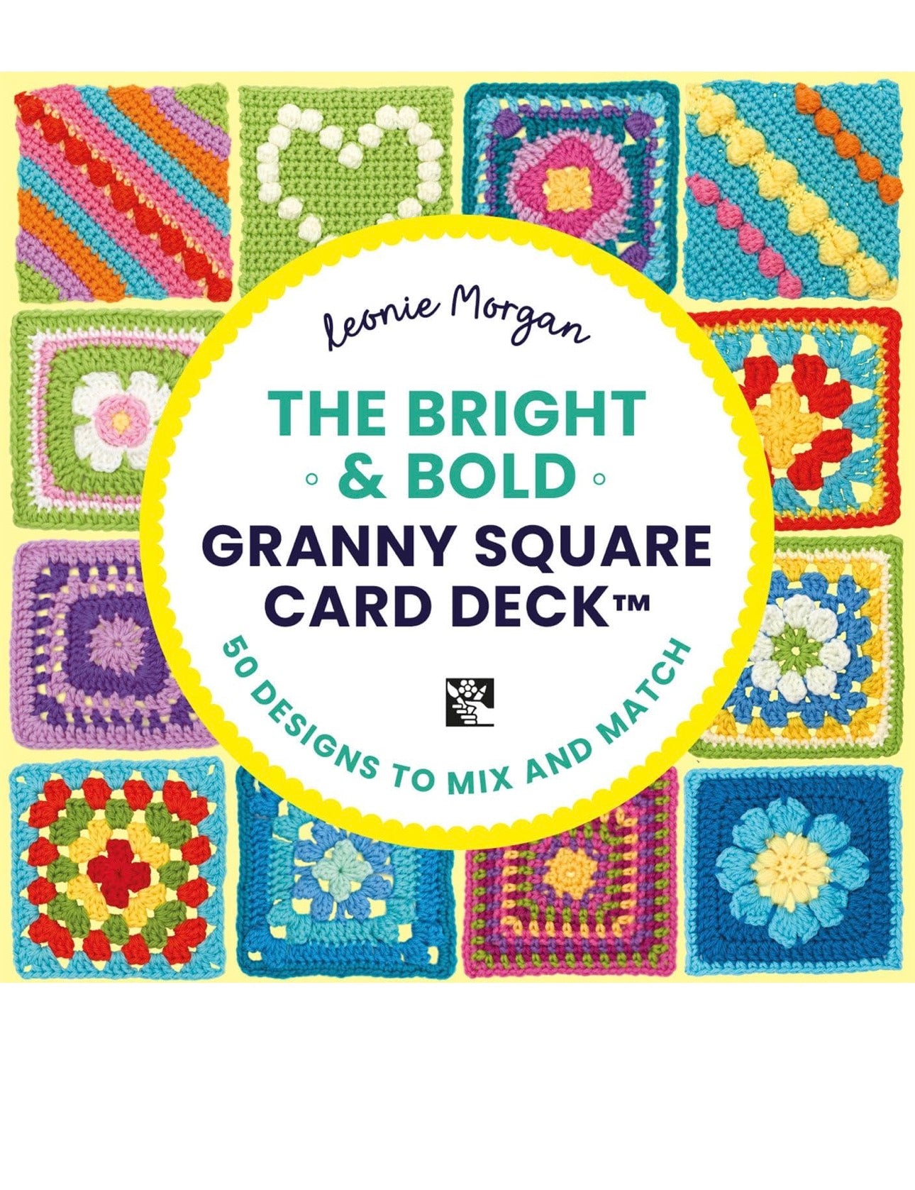 The bright and Bold granny square card deck