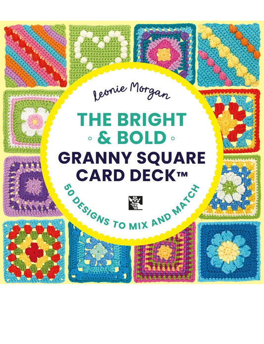 The bright and Bold granny square card deck