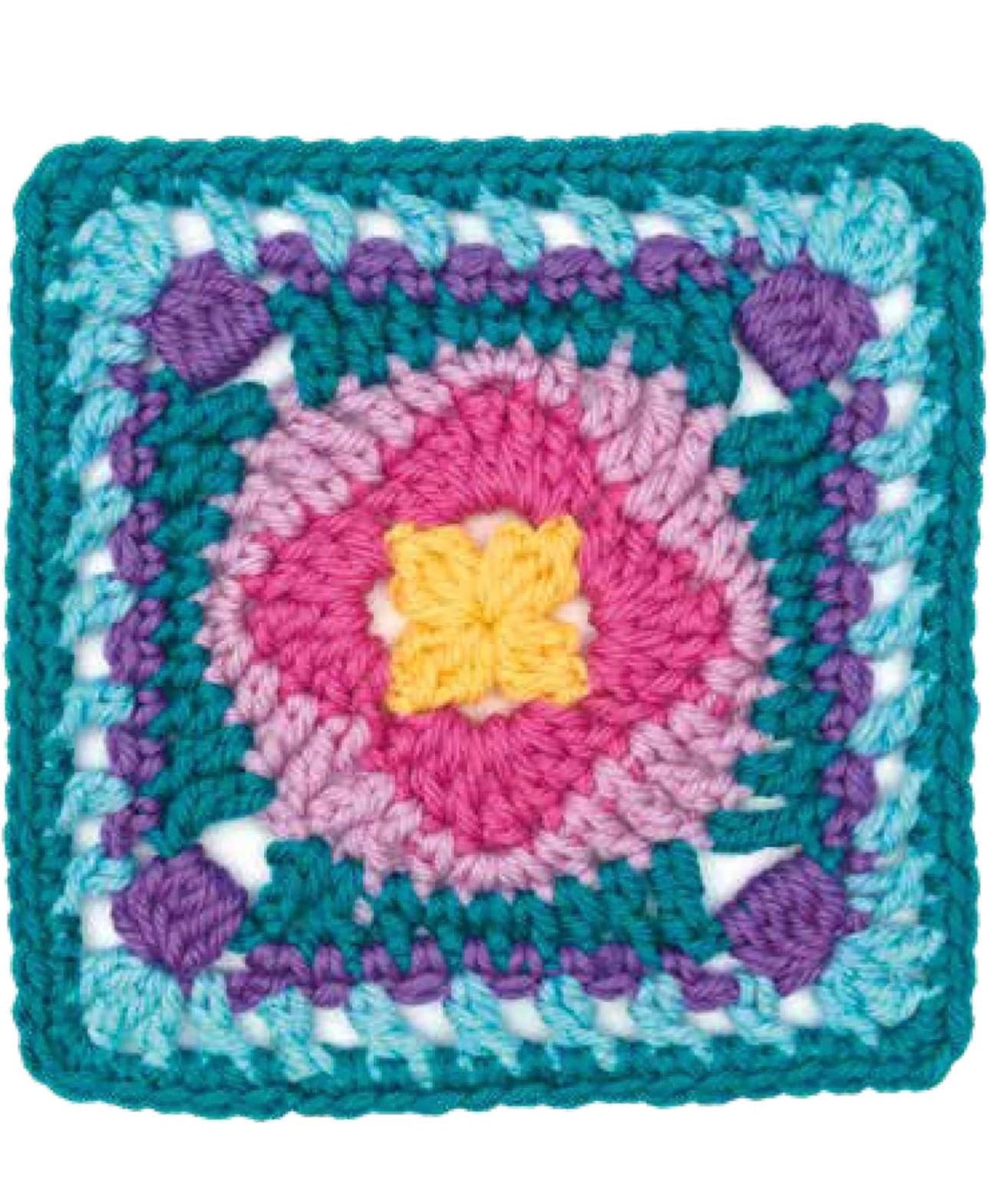The bright and Bold granny square card deck