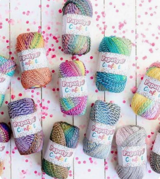 Papatya Confetti 100G yarn