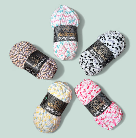 Wollbiene Multicolour Chenille 100G